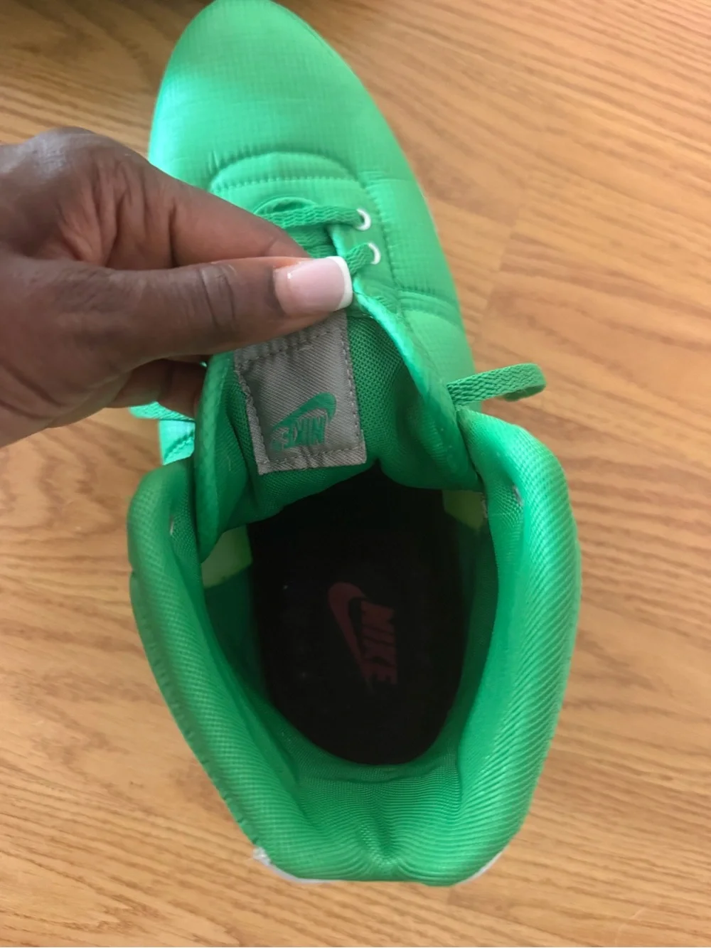 Boxing Green Sneakers